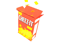 3D Cheese Sticker by jjjjjohn