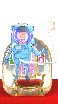 Inspire Space Station Sticker by Robodrone