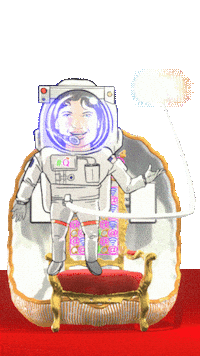 Inspire Space Station Sticker by Robodrone