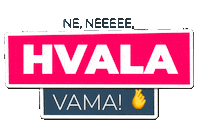 Hvala Sticker by Homepage.rs