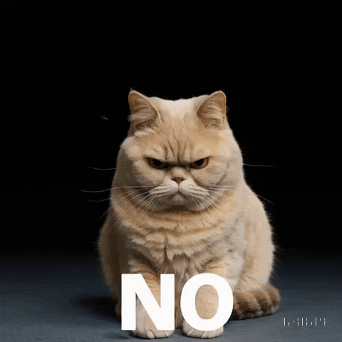 No Way Noo GIF by Maryanne Chisholm - MCArtist