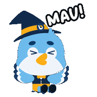 Happy Owl Sticker by Accurate Indonesia