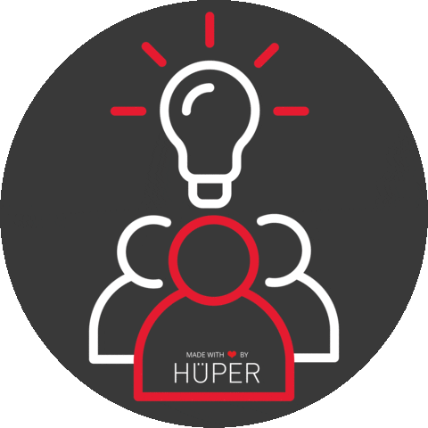 Heart Agency Sticker by Werbeagentur Hueper