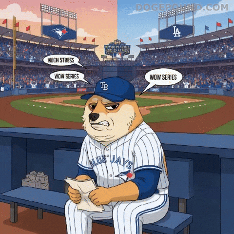 Nervous Blue Jays GIF by Doge Pound