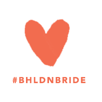 heart wedding Sticker by BHLDN