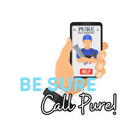 Call Sticker by DFW PURE PLUMBING