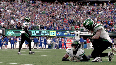 Looking Around National Football League GIF by New York Jets