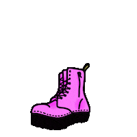 Blooming Dr Martens Sticker by MOGL