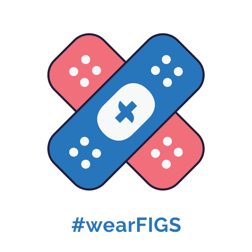 band aid doctor Sticker by FIGS