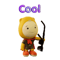 Stay Cool Smile Sticker by Gumazing