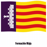 Illes Balears Flag GIF by Formación Ninja