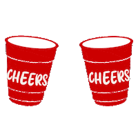 Party Cheers Sticker by NanaMacs Boutique