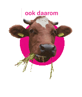 Vegan Veggie Sticker by Wakker Dier