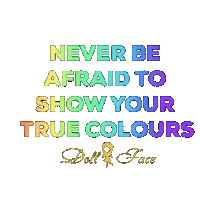Doll_face makeup pride mua inspirational Sticker