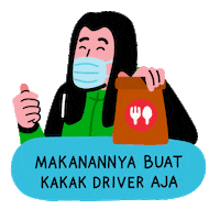 Food Health Sticker by Gojek Indonesia