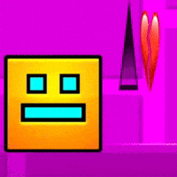 Stop Talking Geometry Dash GIF
