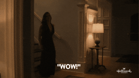 Time Travel Wow GIF by Hallmark Channel