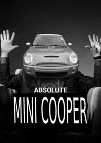 Mini Cooper Cinema GIF