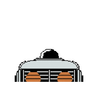 _srelemorele pixelart robot srelemorele bajtek Sticker