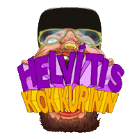 Helvitis helvitis helvítis helvítis kokkurinn Sticker