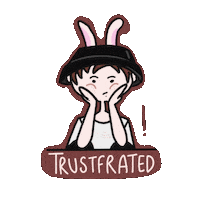 Sad Jin Sticker
