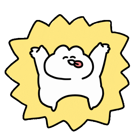 Happy Sticker by おめがちゃん