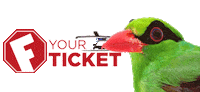 Bird Good Luck Sticker by Fyourticket