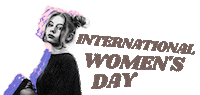 Pop Star International Womens Day Sticker by Cactus City Studio