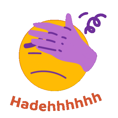 Huft Hadeh Sticker by Zenius Education