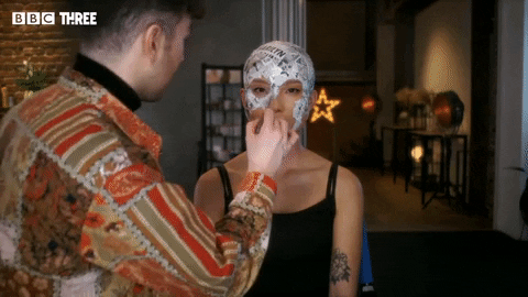 Glow Up Make-Up GIF by BBC Three