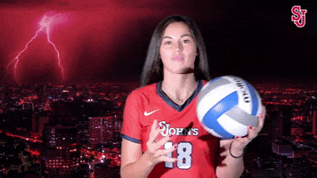 St Johns Ball Toss GIF by St. John's Red Storm