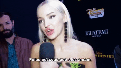 FebreTeen giphygifmaker descendants dove cameron descendentes GIF