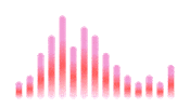 Sound Gradient Sticker by Quilt