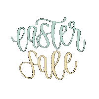 rebeccalanegraphics shopping sale easter coupon Sticker