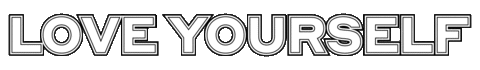 Love Yourself Sticker by Elizabeth Sutton Collection