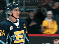 Hockey Kiss GIF
