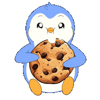 Eat Cookie Monster Sticker by Pudgy Memez