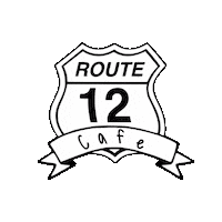 R12C Sticker by Route 12 Cafe