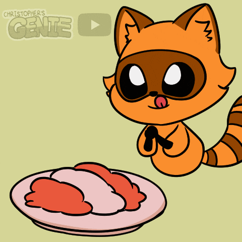 Hungry Dinner GIF by Christophers Genie