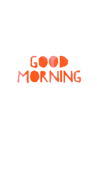 Good Morning Smile Sticker