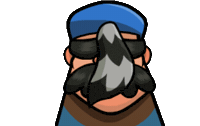 Clash Royale Hunter Sticker