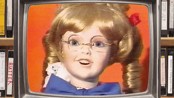 doll GIF by truTV's Late Night Snack