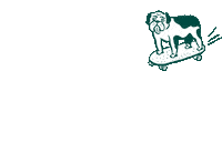Dog Chien Sticker by Franklin Pet Food