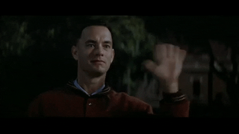 Waving Tom Hanks GIF
