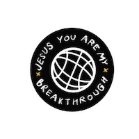 Jesus Breakthrough Sticker by Elevate Collective