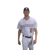 kyle freeland Sticker by Colorado Rockies