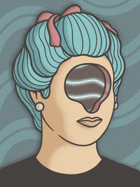 Art Girl GIF by louis16art