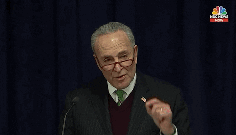 giphyupload giphynewsuspolitics chuck schumer GIF