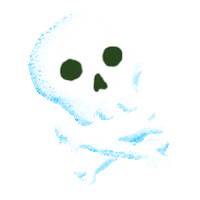 Jessybm7 sea skull ship pirate Sticker
