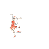 Girl Job Sticker by Rouge Séduction